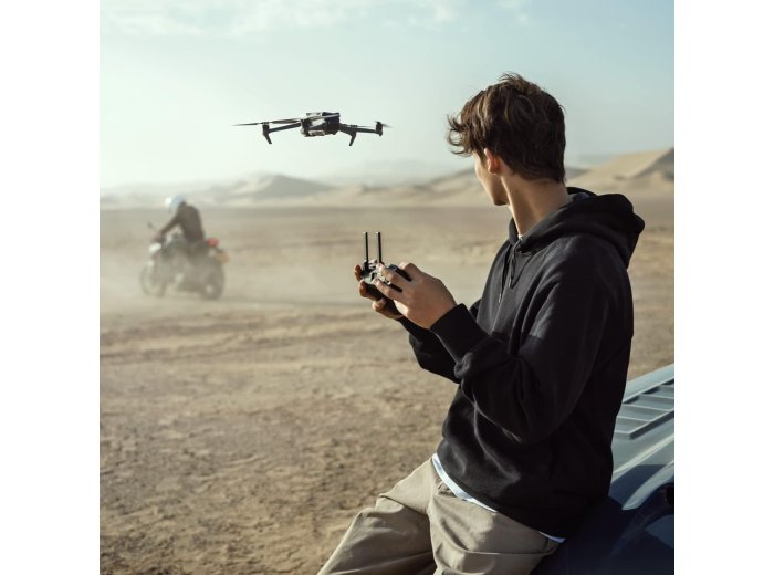 DJI Mavic 3 Cine Premium Combo, Drone with 4/3 CMOS Hasselblad Camera, 5.1K Video, Omnidirectional Obstacle Sensing, 46 Mins Flight, 15km Video Transmission, with DJI RC Pro, Two Extra Batteries