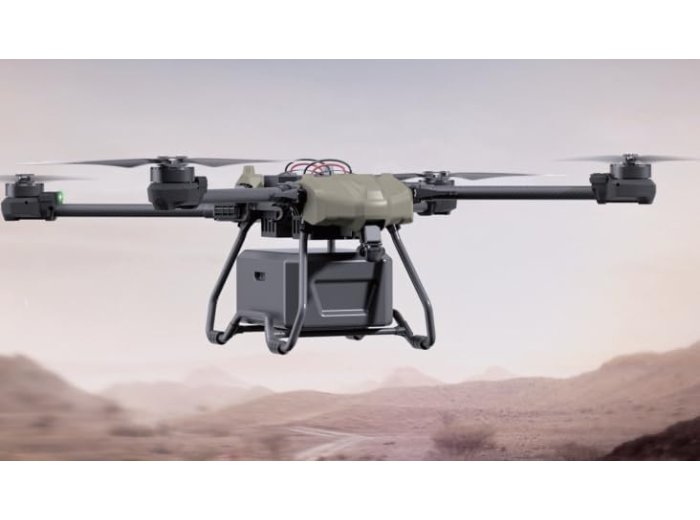 Heavy Lift Drone up to 200 lb, up to 5 mile Range UAV, Waterproof, Delivery Quadcopter (50 kg) 110 lb