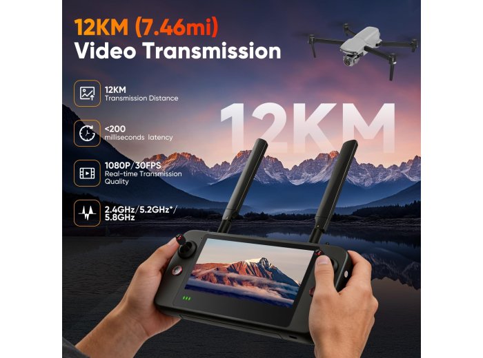 2026 Autel Robotics EVO Lite 6K Enterprise Basic Combo, 6K 1’’ CMOS