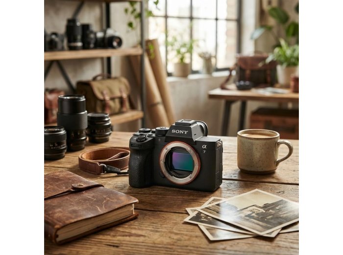 Sony a7 V Mirrorless Camera with FE 24-70mm Lens & Battery Bundle