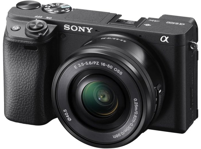 Sony Alpha a6400 Camera with 16-50mm Lens & Photo Software Bundle