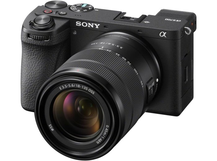 Sony Alpha a6700 Mirrorless Camera with 18-135mm Lens Black