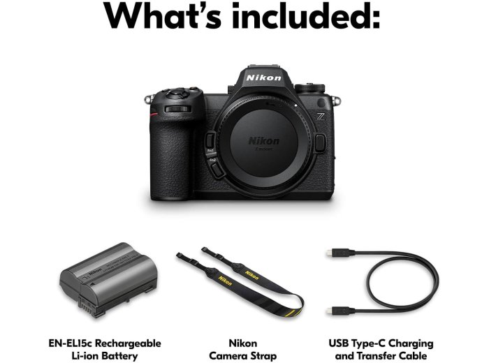 Nikon Z6 III, Black | Full-Frame Mirrorless Stills/Video Camera with 6K/60p Internal RAW Recording | USA Model