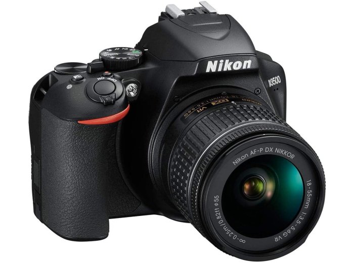 Nikon D3500 W/ AF-P DX NIKKOR 18-55mm f/3.5-5.6G VR Black