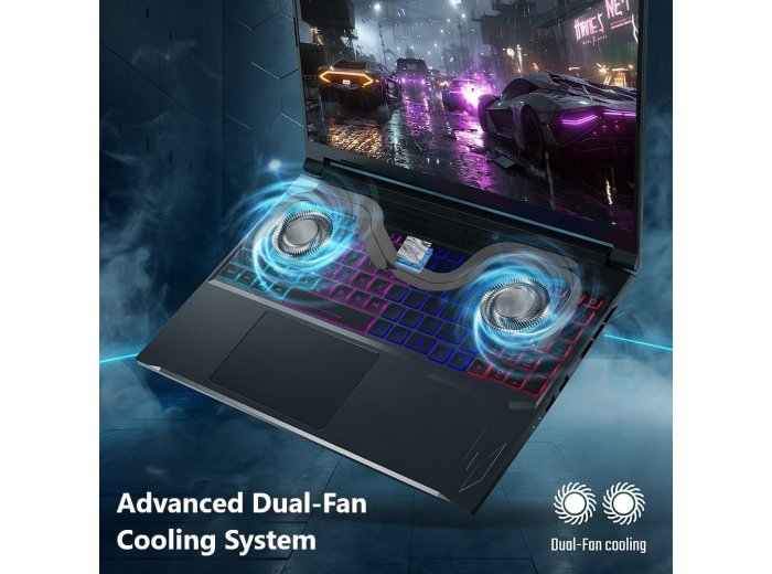 Acer Nitro V 16S AI Gaming Laptop | AMD Ryzen 7 260 Processor | NVIDIA GeForce RTX 5060 Laptop GPU (572 AI Tops) | 16" WUXGA IPS 180Hz Display | 32GB DDR5 | 1TB Gen 4 SSD | Wi-Fi 6 | ANV16S-41-R2AJ
