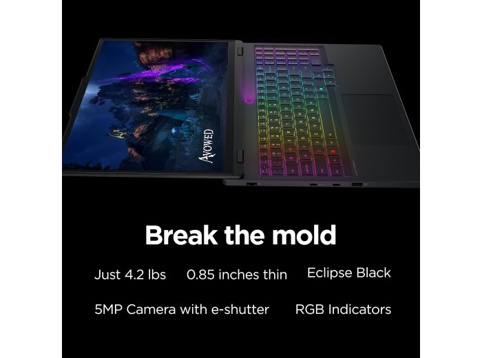 Lenovo Legion 5i – Gaming Laptop - Intel® Core™ i7-14700HX - 15" 2.5K WQXGA PureSight OLED Display–165Hz Refresh Rate–NVIDIA® GeForce RTX™ 5070 – 16 GB Memory – 1 TB Storage – 3 Months of PC GamePass