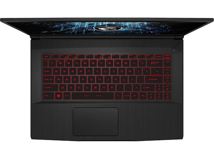 msi GF63 Thin 9SC-066 15.6" Gaming Laptop, Thin Bezel, Intel Core i7-9750H, NVIDIA GeForce GTX1650, 16GB, 512GB NVMe SSD