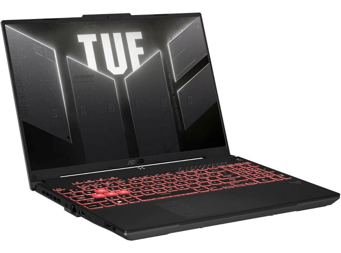 ASUS TUF Gaming A16 Laptop: AMD Ryzen 7 7445HS, 16" Full HD+ 145Hz Display, NVIDIA GeForce RTX 4050, 16GB DDR5 RAM, 512GB SSD, Backlit Keyboard, Windows 11