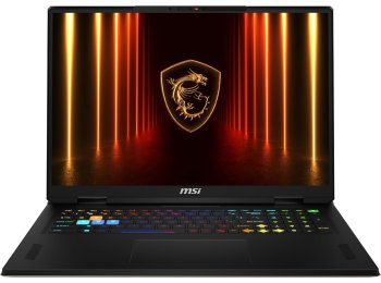 msi Vector A18 HX 18” 240Hz QHD+ Gaming Laptop: AMD Ryzen 9-9955HX, NVIDIA Geforce RTX 5080, 32GB DDR5, 1TB NVMe SSD, Type C, Wi-Fi 7, Win 11 Home: Cosmo Gray A9WIG-065US