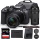 Canon EOS R10 Mirrorless Camera with 18-150mm & 75-300mm Lenses Bundle