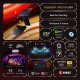 msi Raider A16 HX 16” 240Hz QHD+ Gaming Laptop: AMD Ryzen 9-8940HX, NVIDIA Geforce RTX 5080, 32GB DDR5, 2TB NVMe SSD, Type C, Wi-Fi 7, Win 11 Home: Core Black B8WI-023US