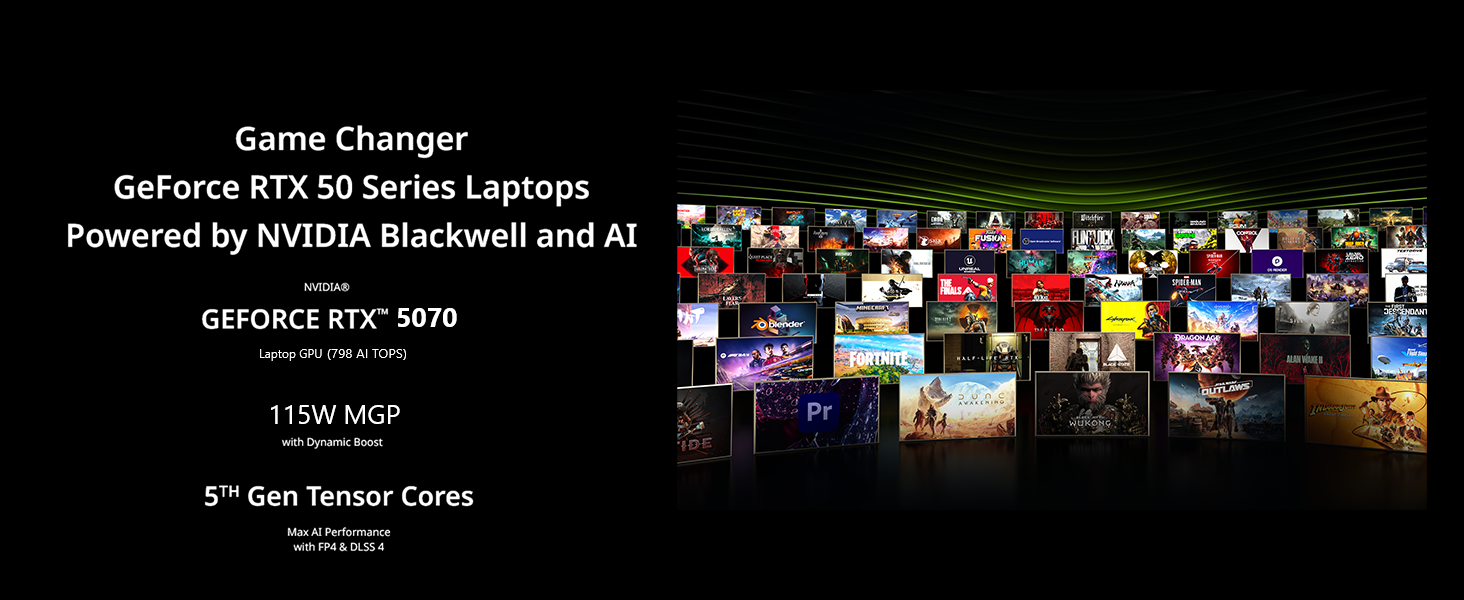 acer Predator Intel; RTX laptop; 14.5” gaming laptop; Intel gaming laptops; DDR5; RTX 50; Creator
